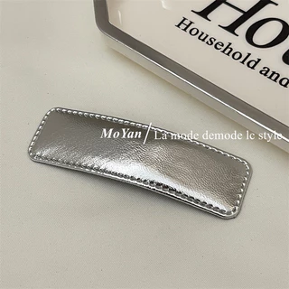พร้อมส่ง🩶 ที่คาดผม สีเงิน กิ๊บ เครื่องประดับผม