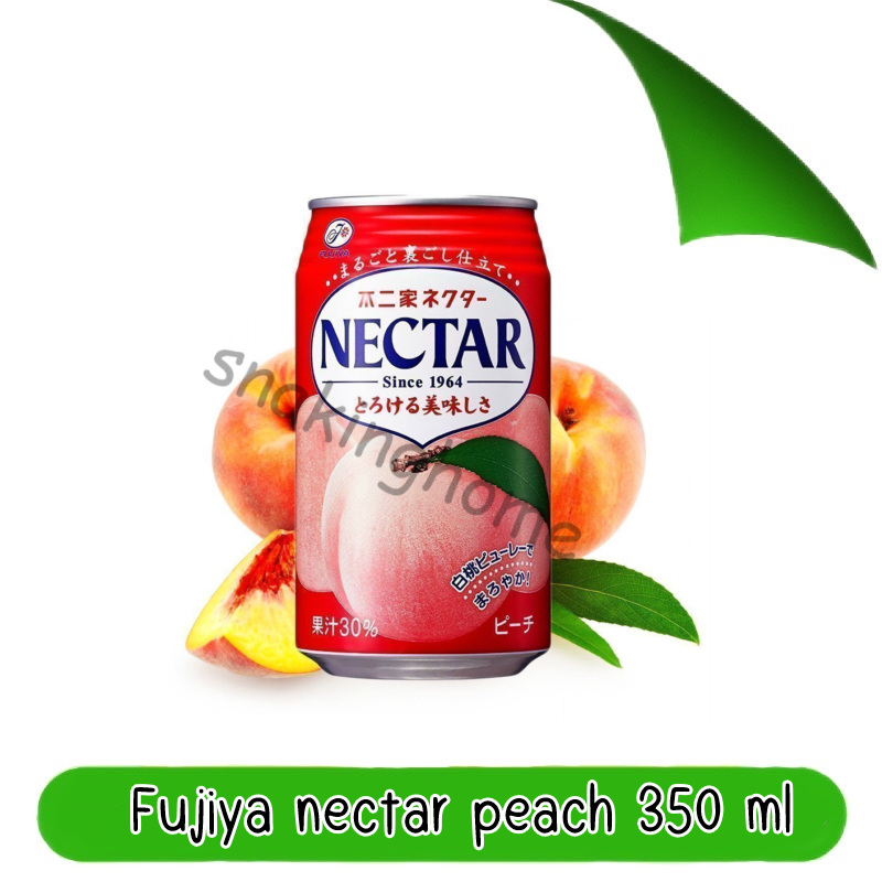 Fujiya Nectar Peach 350ml – น้ำพีชเข้มข้นนำเข้าจากญี่ปุ่น