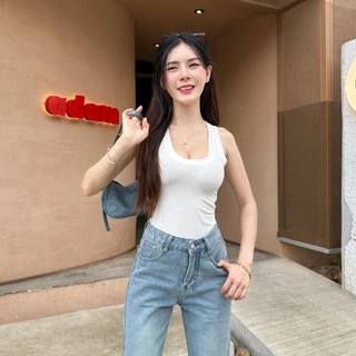 🌈MesubShop🌈เสื้อกล้ามเรย่อน ผ้าเรย่อนยืดเยอะ สาวอวบใส่ได้ค่า 💝 ทรงสวยใส่ง่าย ผ้านิ่มใส่สบาย พร้อมส่ง รุ่น กล้ามอุด้ง