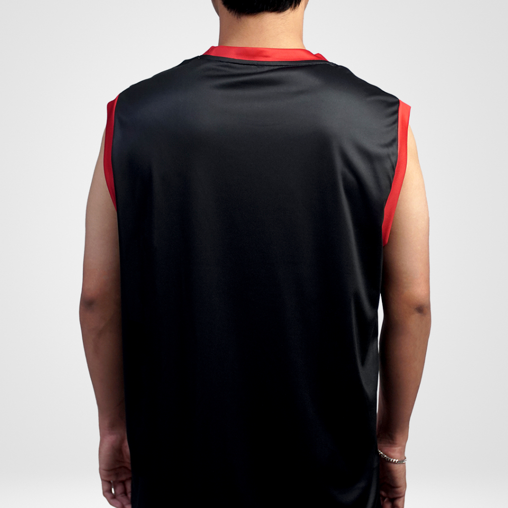 เสื้อกล้ามหงส์ทอง สีดำ ไซซ์ L - XL4