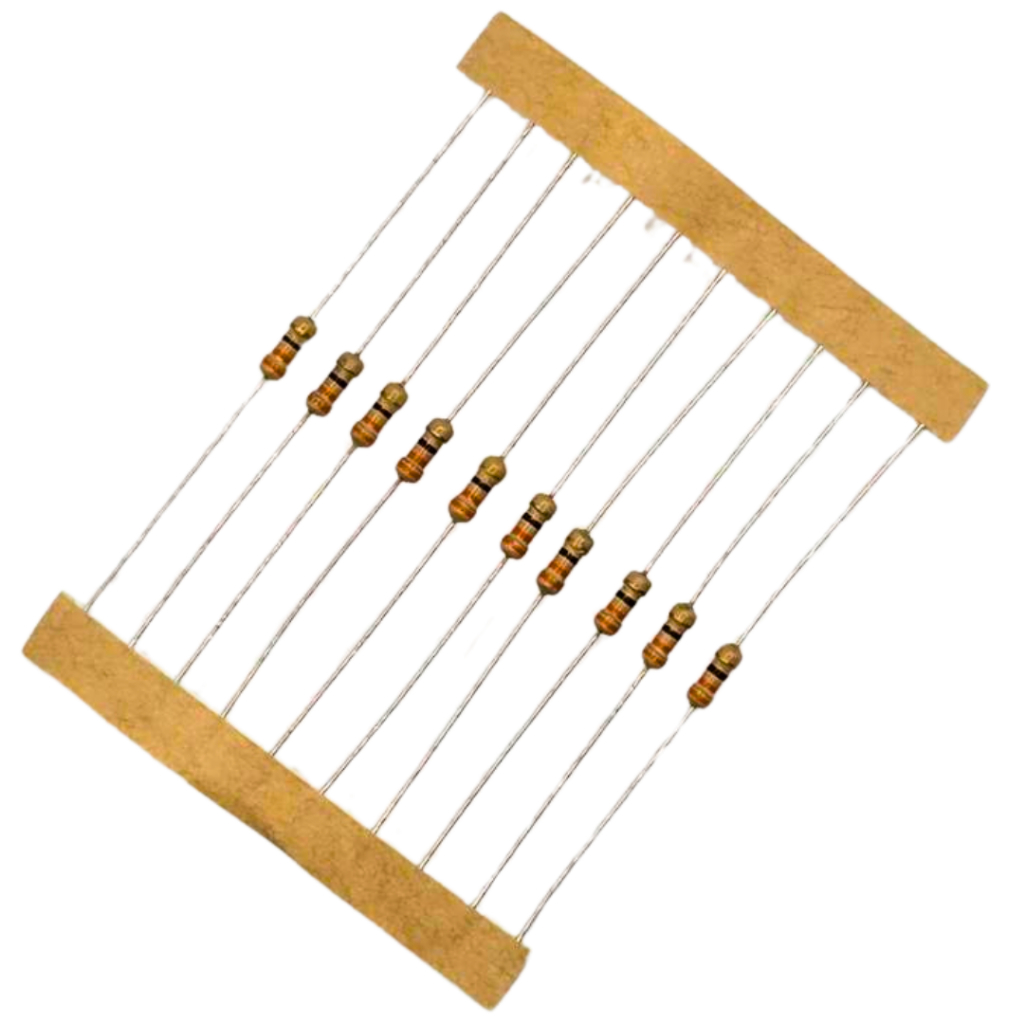 ตัวต้านทาน 1/2W +/-5% 1.2k 1.5k 1.8k 2k 3k 8.2k 1200 1500 1800 2000 โอห์ม จำนวน10,30,50,100 ตัว Resistor