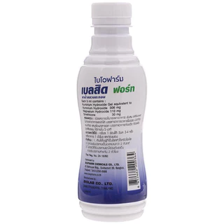 Belcid Forte เบลสิด ฟอร์ด240ml. ลดกรดและเคลือบแผลในกระเพาะอาหาร ขับลม ยาสามัญประจำบ้าน(802)