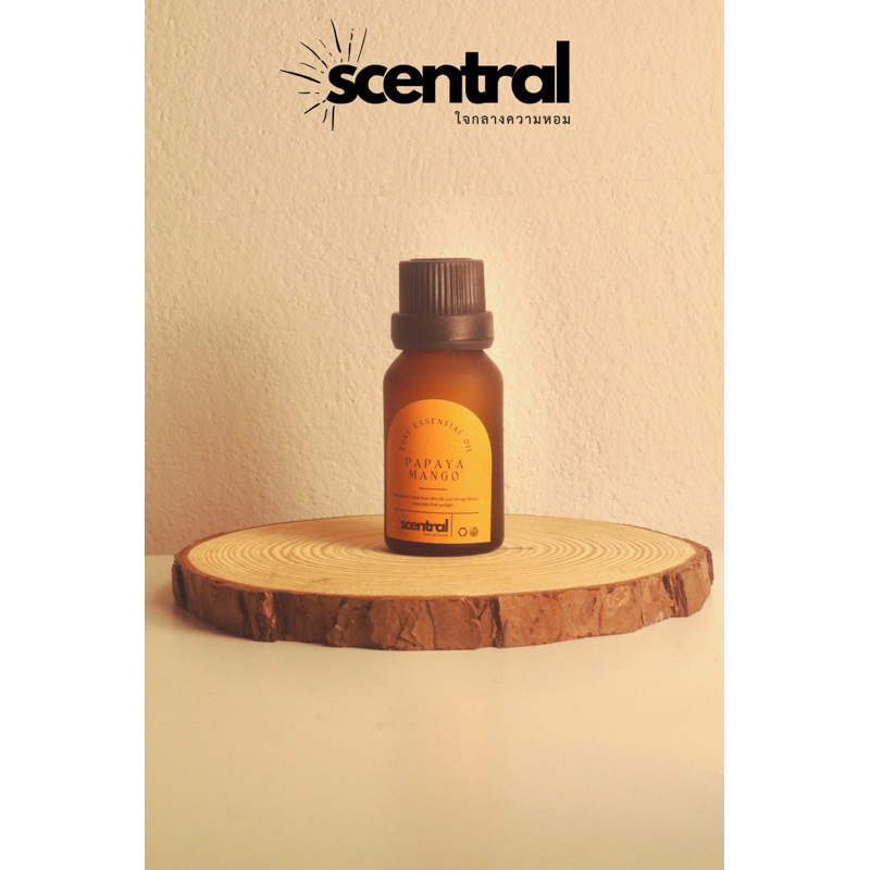 Scentral - Aroma Essential Oil 15 ml. 30 ml. 100 ml. น้ำมันหอมระเหย กลิ่น มะละกอ-มะม่วง