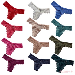 Skinn intimate กางเกงชั้นในลูกไม้ รุ่น T-back Lace Panty (Ma…