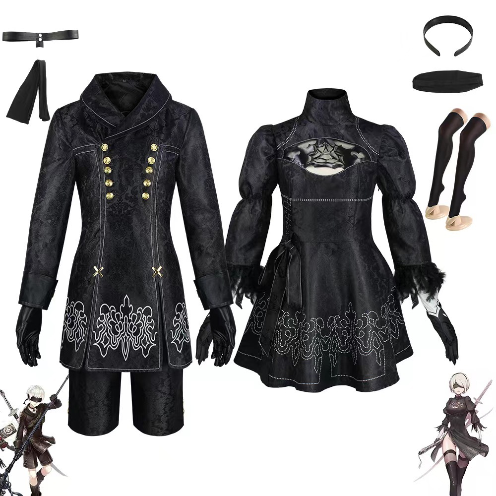 Neil Machinery Age COS เสื้อผ้า 2b Sister Yu คอสเพลย์เครื่องแต่งกาย 9S Zhengtai Junior Cosplay
