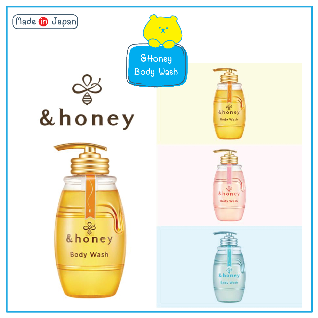 &Honey Gel Body Wash Body Soap สบู่เหลวอาบน้ำจากญี่ปุ่น