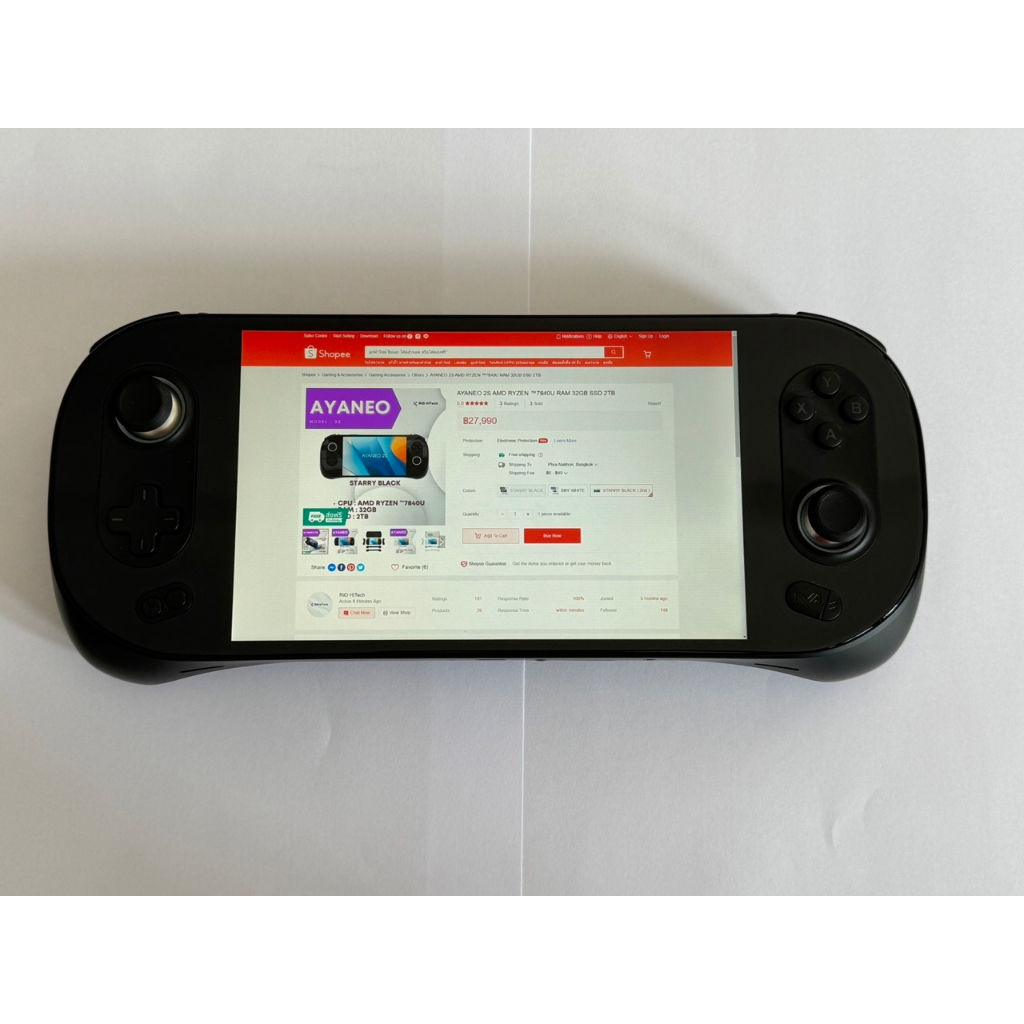 AYANEO 2S AMD RYZEN ™7840U RAM 32GB SSD 2TB (USED 2Hand Fullbox)