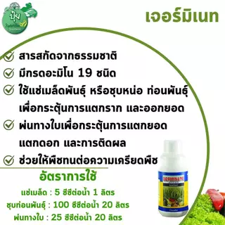 ปุ๋ย ปุ๋ยกิฟฟารีน เจอร์มิเนท กรดอะมิโน 19 ชนิด อยู่ในรูป กรดอมิโนอิสระ (L- amino acid) ที่ สามารถดูดซึมเข้าสู่เซลล์พืชได