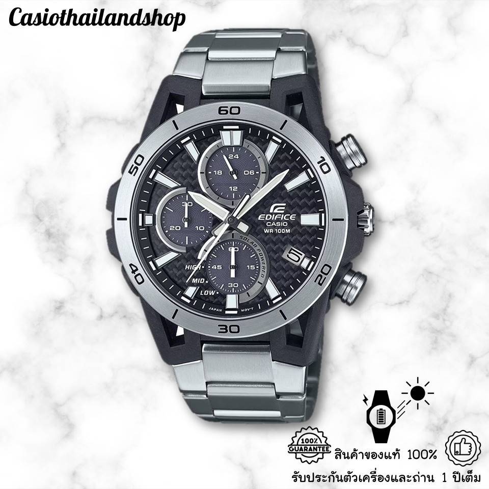[Tough Solar]🎁CASIO EDIFICE EQS-960D-1A ของแท้ 100% พร้อมส่ง ประกัน 1 ปี