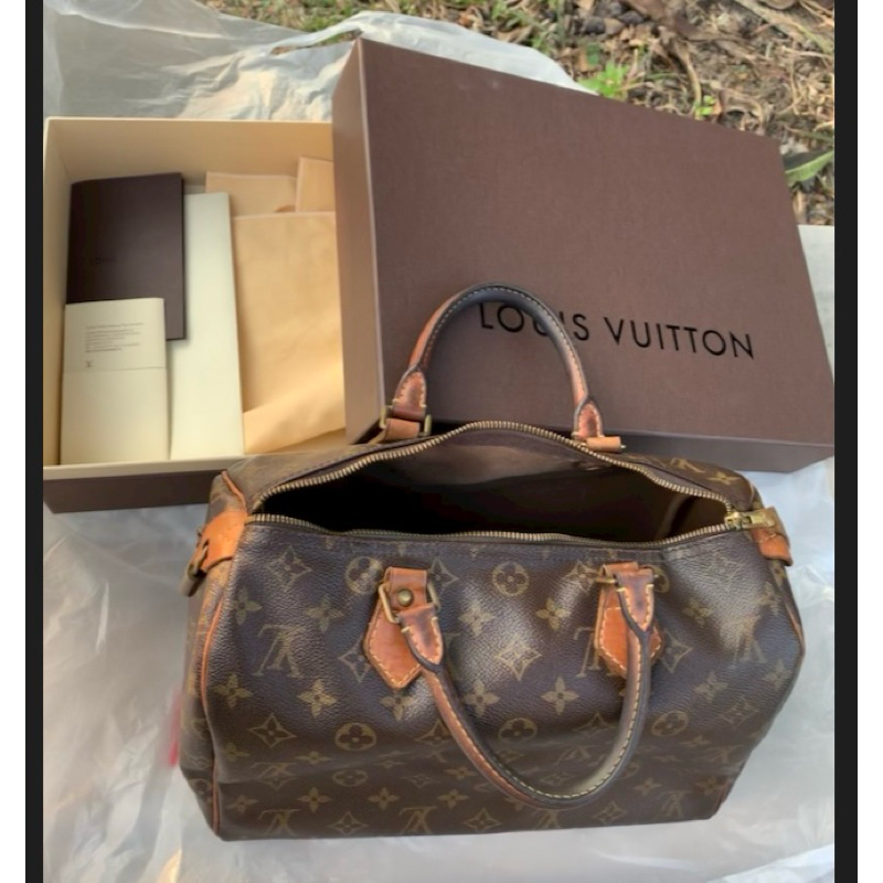 Louis Vuitton กระเป๋ารุ่น Speedy 30 ปี 2012 มือสองของแท้จากชอป