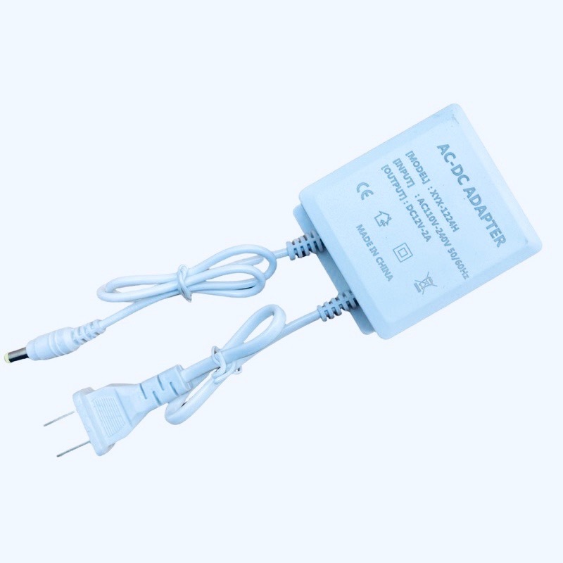 DCอะแดปเตอร์ Adapter 12V 2A（สีขาว） (DC 5.5*2MM) ของแท้จากโรงงานVSTARCAM สำหรับ Vstarcam และ IP CAMERA ทั่วไป...