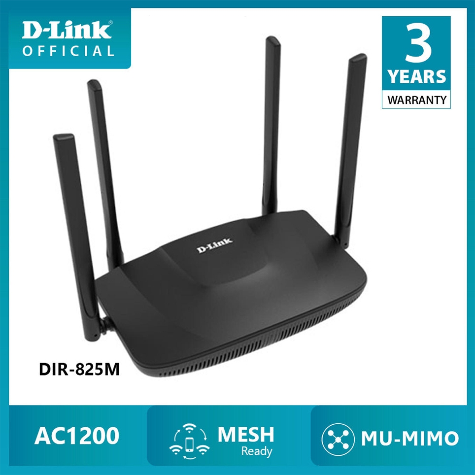 Router D-LINK (DIR-825M) Wireless AC1200 Dual Band Gigabit