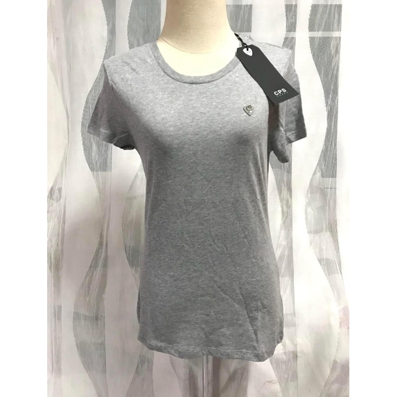 CPS chaps เบสิคหญิง เสื้อยืดสีพื้น แขนสั้น [แท้จากช็อป ]