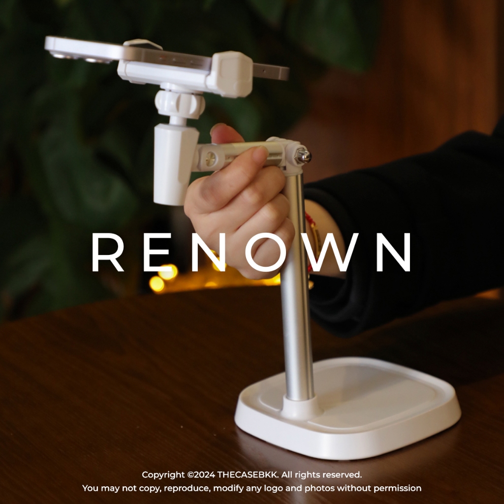 Renown ขาตั้งมือถือ Aluminium ไม้เซลฟี่ THECASEBKK ขาตั้งโทรศัพท์ Tripod Mobile Stand