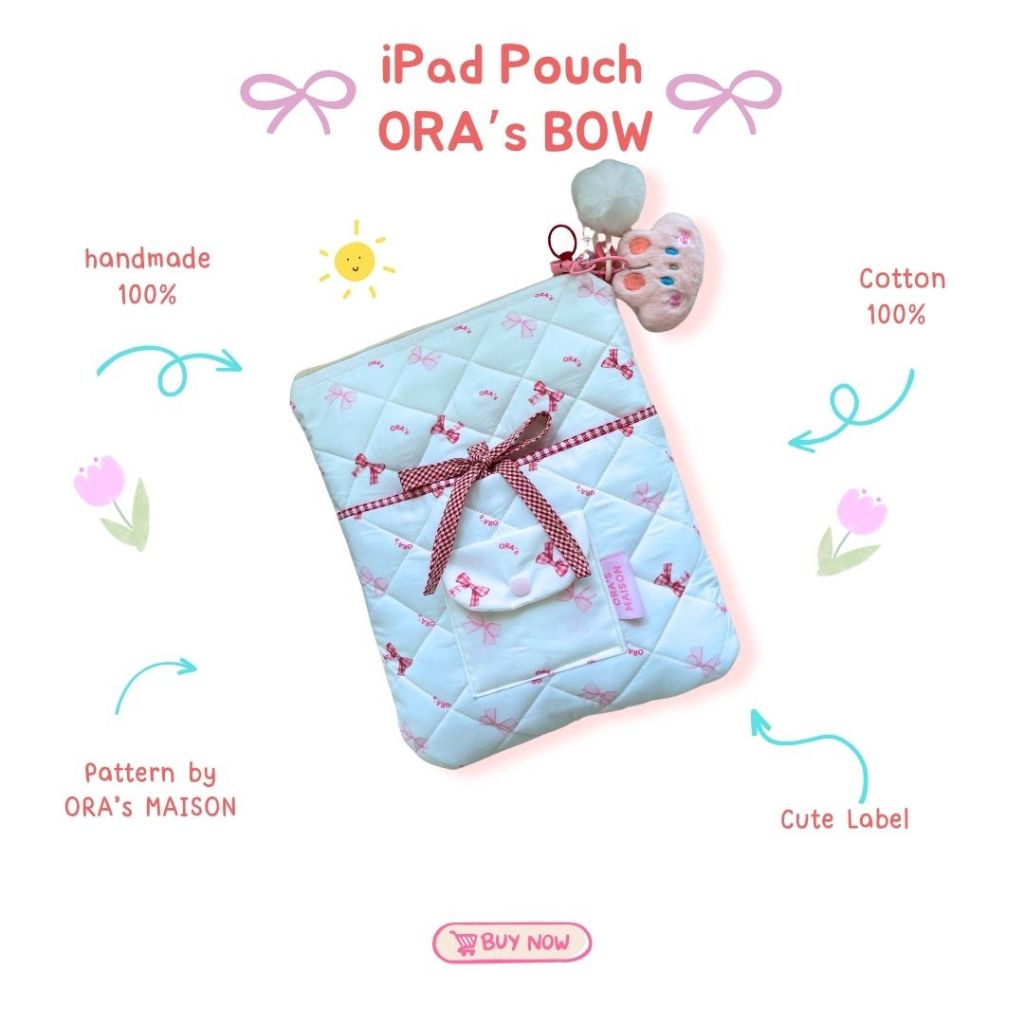 กระเป๋าใส่ไอแพดรุ่นORA'sBOW(iPadPouch)