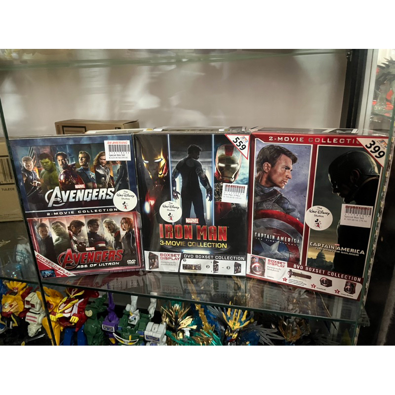 ของใหม่!! ลิขสิทธิ์ไทย DVD Marvel Set สามารถตั้งฉากได้