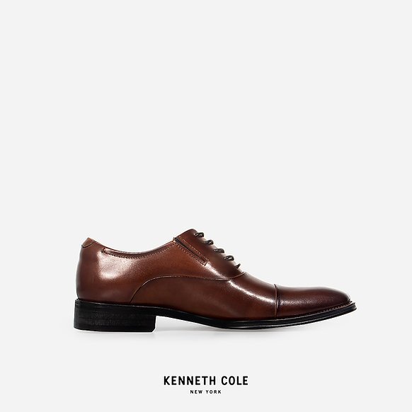 KENNETH COLE รองเท้าทางการผู้ชาย รุ่น TULLY COGNAC สีน้ำตาล ( DRS - KMF9063LE-901 )
