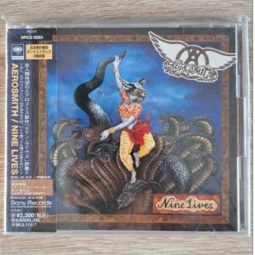 CD Aerosmith Nine Lives