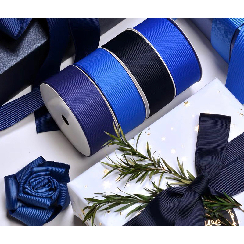 ริบบิ้นกรอสเกรน เนื้อหนา grosgrain ribbon 罗纹丝带