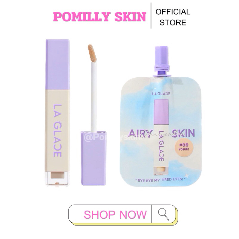 สั่งในไลฟ์ลด 50%เหลือ 44.- Laglace คอนซีนเลอร์ลากลาส ปกปิด รอบสิว ใต้ตาดำ ไม่เหนียวเหนอะหนะ ไม่อุดตันผิว