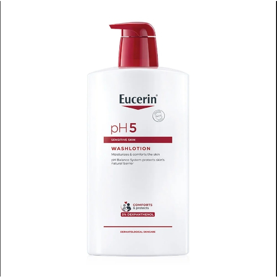 EUCERIN PH5 Sensitive Skin Wash Lotion 1000ml.