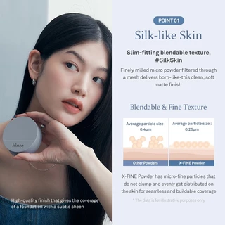 hince Second Skin Mesh Matte Cushion Puff (1 piece) | hince Official Store