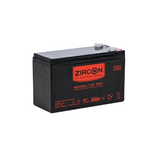 ZIRCON BATTERY แบตเตอรี่ 12V 9Ah ชนิดMaintenance Free Battery