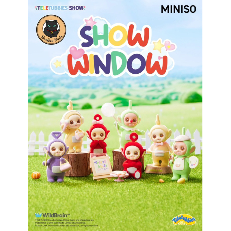 [แบบสุ่ม]☀️Miniso Teletubbies Collection Show Window Surprise Box Figure blind box set