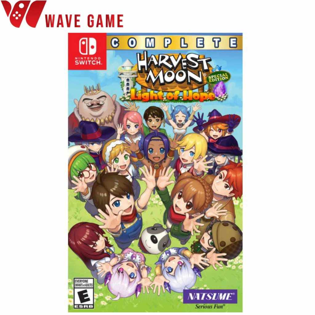 nintendo switch harvest moon light of hope complete ( english )