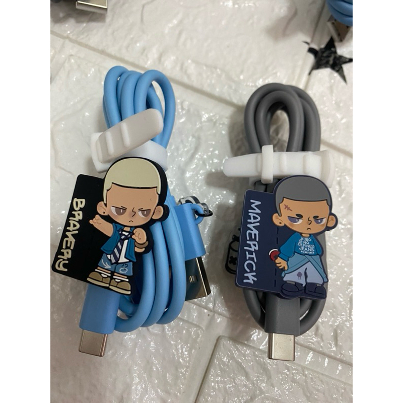 สายชาร์จ popmart ลายการ์ตูน kubo