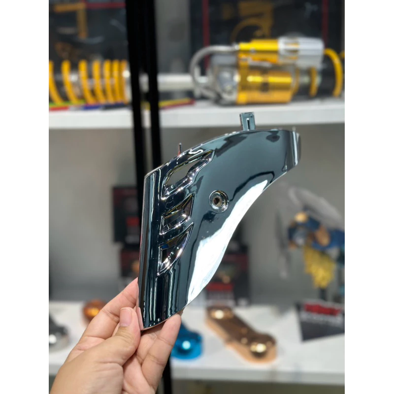 บังโช๊ค หน้า Vespa Sprint Primava