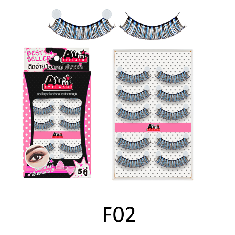 ขนตาปลอม5คู่ AYUMI HANDMADE 5 PAIR  ELA-009