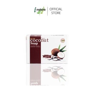 i natureCoconut Milk  Soap สบู่มะพร้าว & นมข้าว