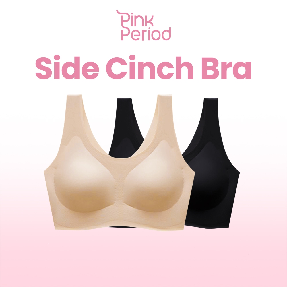 Pink Period สปอร์ตบรา บราอกใหญ่ ทรงเต็มเต้า เน้นกระชับเก็บทรงกระชับ ยืดหยุ่นสูง ใส่สบาย MOMO BRA