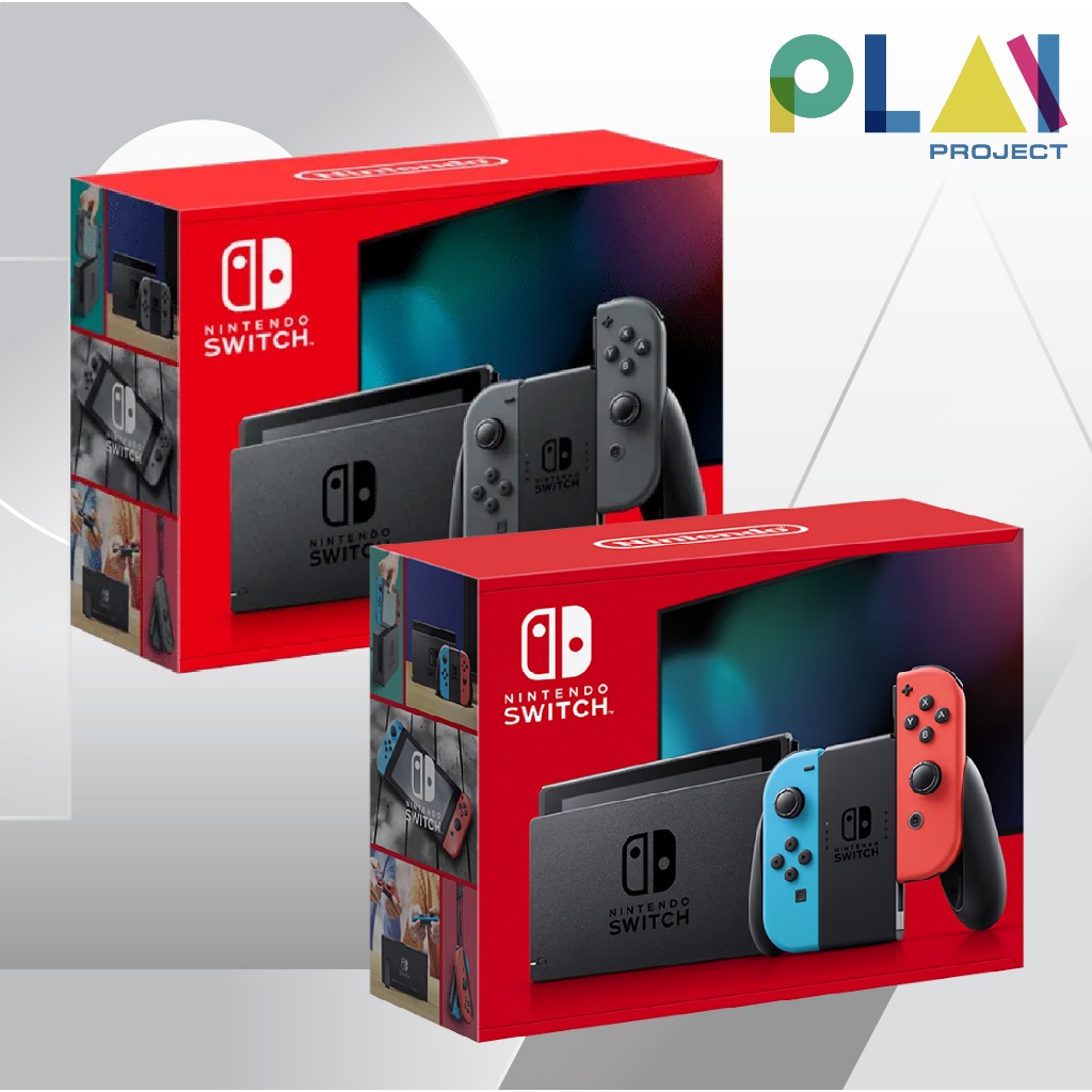 [ลดสูงสุด 1,000.- เก็บโค้ดในแชท] เครื่อง Nintendo Switch รุ่น กล่องแดง แบตอึด [มือ1] [นินเท็นโด สวิตช์]