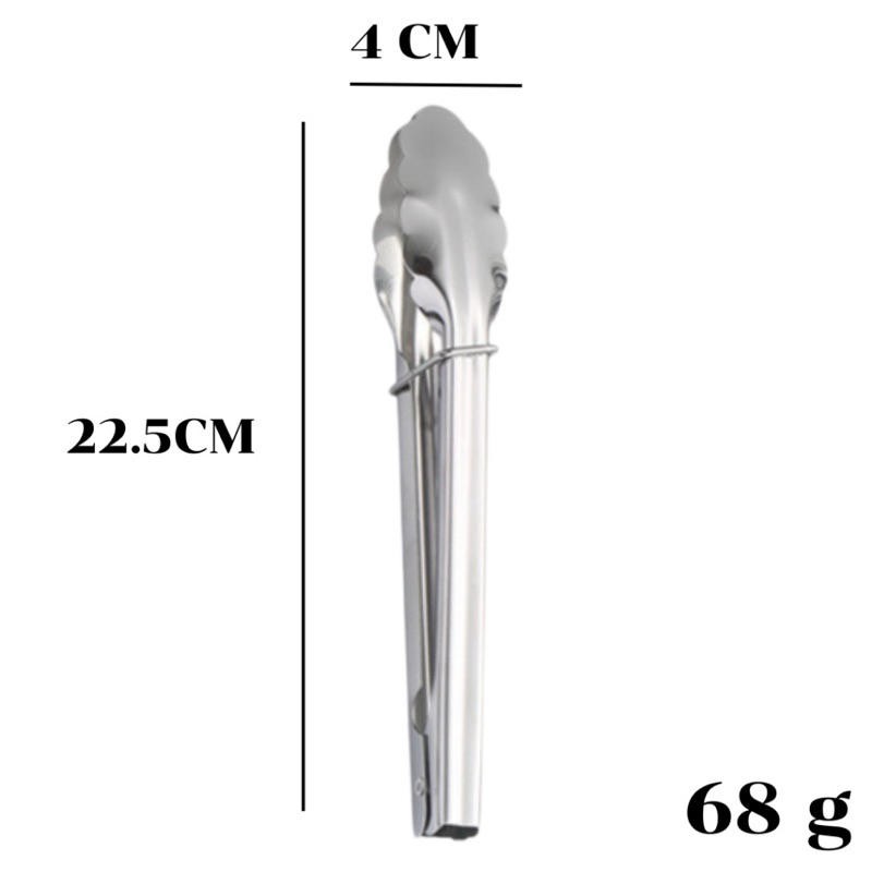ที่คีบอาหาร ที่คีบบุฟเฟต์ ที่คีบอาหารล็อคเก็บได้ สแตนเลส304 - รูปที่ 6