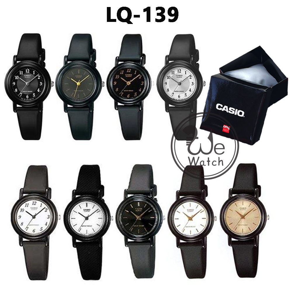 !!ประกัน1ปีและกล่อง CMG!! CASIO รุ่น LQ-139 นาฬิกาผู้หญิงขนาดเล็ก ขายดี ยอดฮิต LQ139 LQ139A