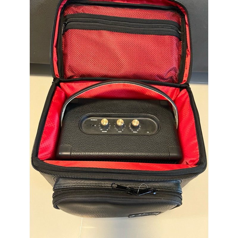 กระเป๋าใส่ลำโพง Marshall kilburn ll ใส่ได้พอดี กันน้ำ (หนาพิเศษ)หนังสีดำ - รูปที่ 4