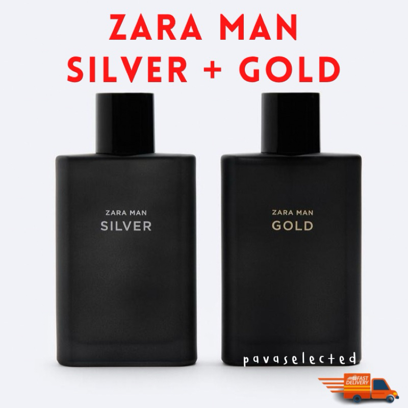 ZARA MAN SILVER + ZARA MAN GOLD แพคคู่