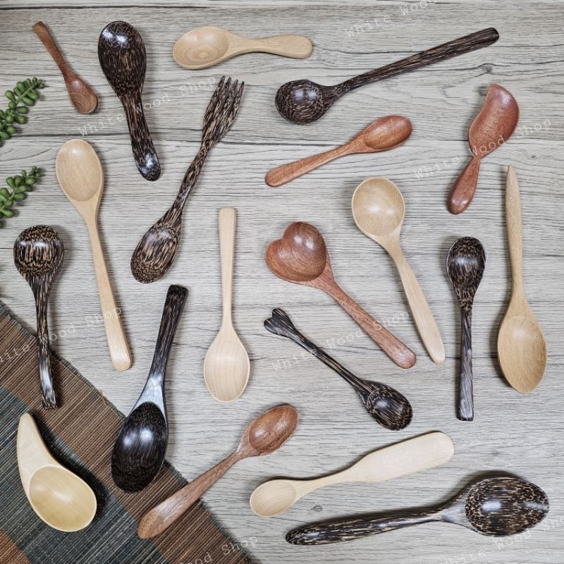 ช้อนซุปไม้ - White Wood Shop