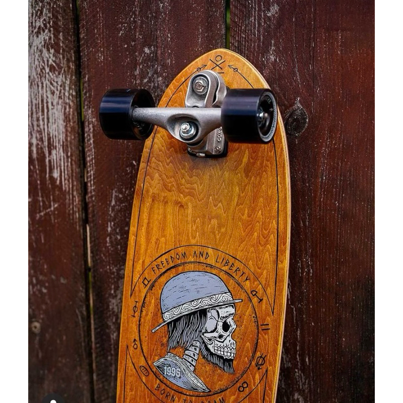 Carver hobo surf skateboard complete