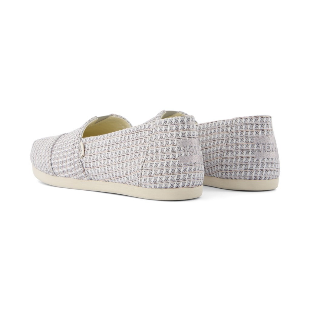 TOMS รองเท้าลำลองผู้หญิง สลิปออน รุ่น Alpargata Cloudbound Ultimate Gray Repreve Waffle (CD) รองเท้าลิขสิทธิ์แท้