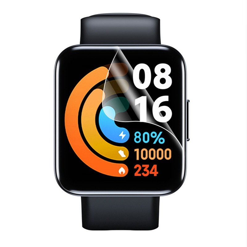 ฟิล์มกันรอยหน้าจอ Redmi Watch ฟิล์มไฮโดรเจล เหมาะสำหรับ Redmi Watch 2 Lite, Redmi Watch 3 Active และ Redmi Watch4