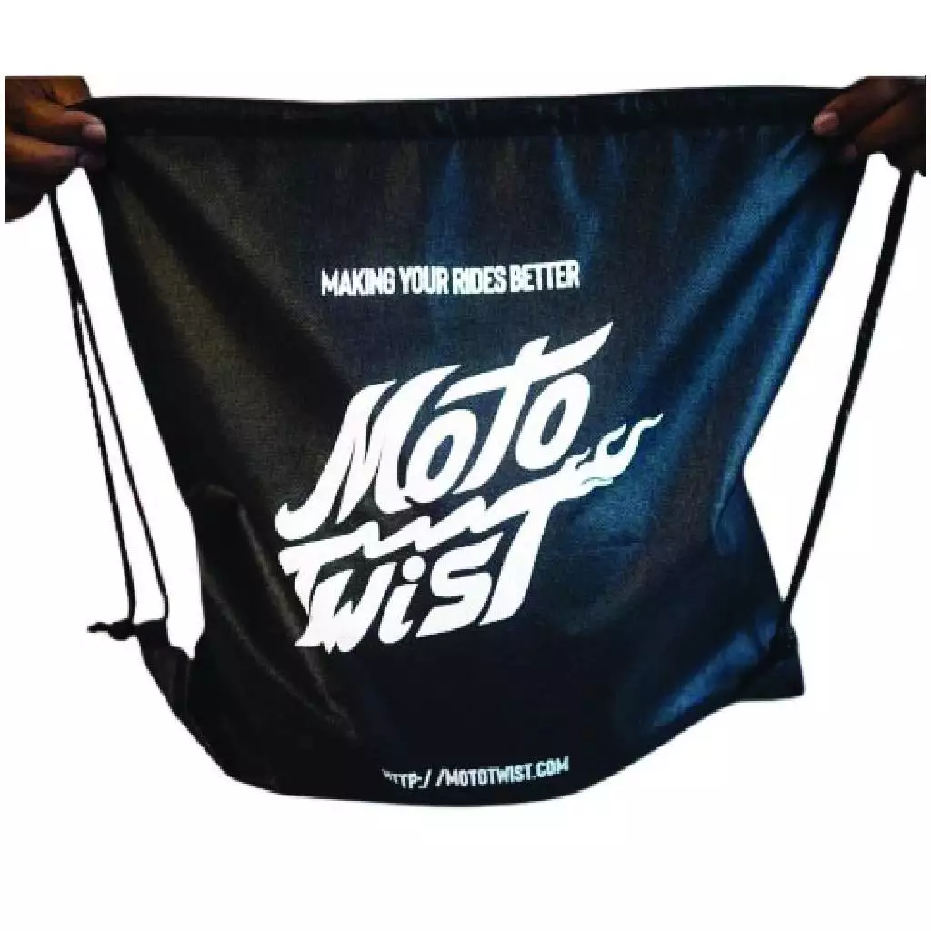 Helmshell x Mototwist Bangkok ถุงหมวกสำหรับใส่หมวกกันน็อต สไตส์คลาสลิค