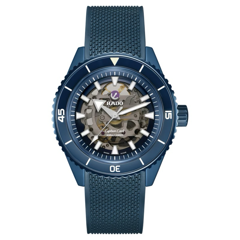 นาฬิกา RADO รุ่น Captain Cook High-Tech Ceramic Skeleton (R32153209)