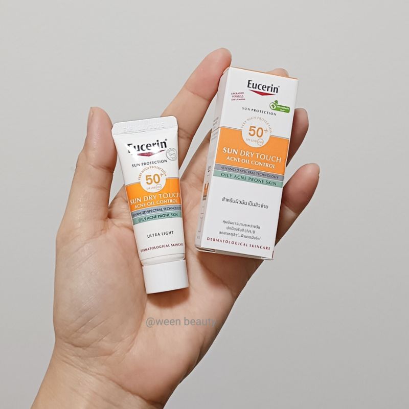 สินค้าขายดี กันแดดสำหรับผิวมันเป็นสิวง่าย Sun dry Touch Acne Oil Control