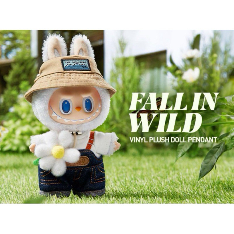 (พร้อมส่งจากไทย) popmart Labubu THE MONSTERS FALL IN WILD SERIES  บู้ชาวสวนตัวใหญ่ 40 cm ของใหม่ พร้อมส่งครับ