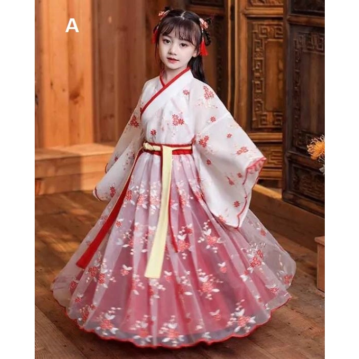 ชุดจีนโบราณ ชุดจีน ชุดจีนเด็ก Taladyai ส่งจากไทยได้ของเร็ว