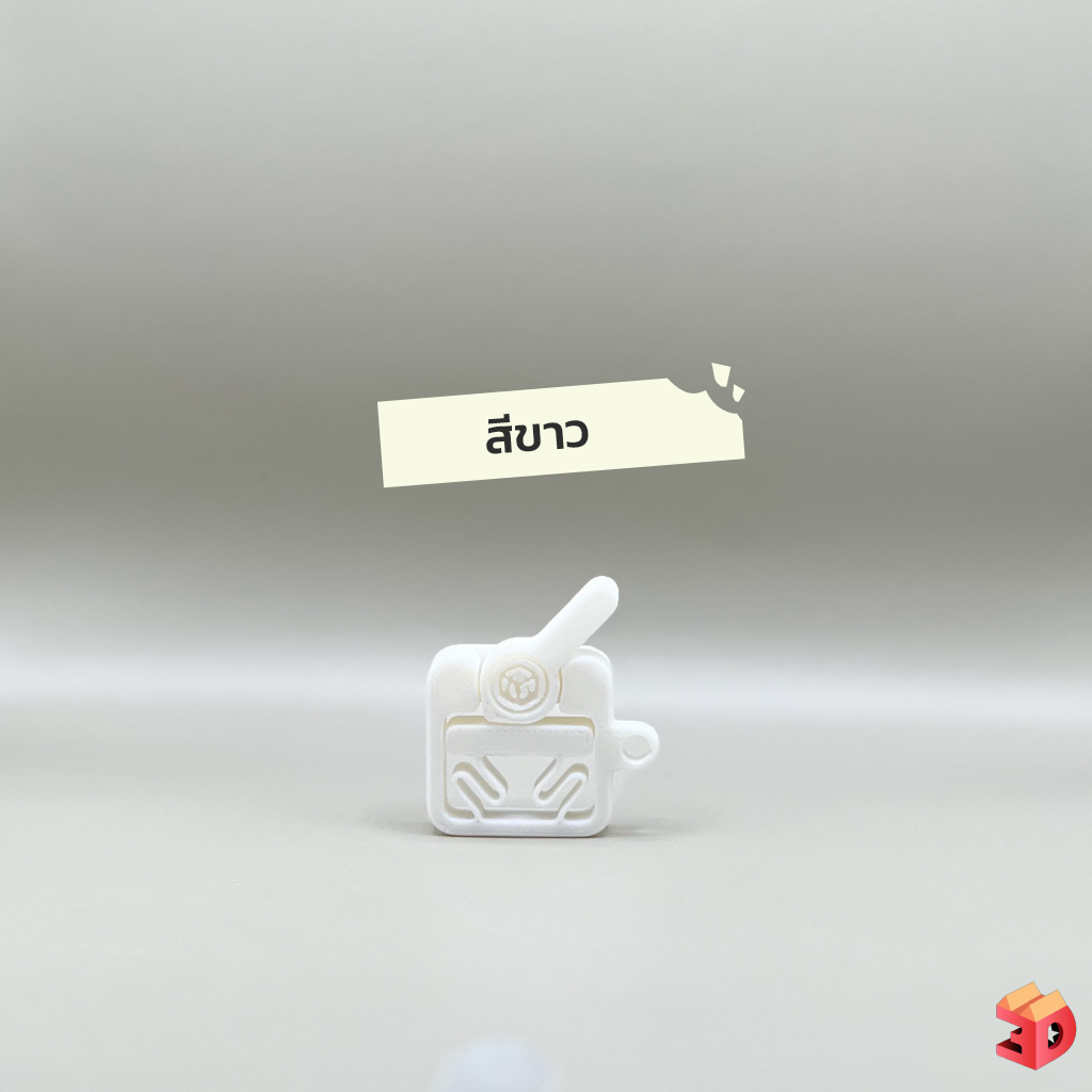 "คลิกแคล็ก" ฟิตเจ็ต ของเล่น คลายเครียด Fidget toy มีรูให้ร้อยพวงกุญแจได้