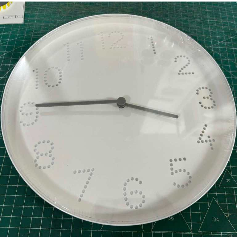 IKEA อิเกีย 🕙 TROMMA ทรูมมา นาฬิกา แขวนผนัง นาฬิกา เจาะรู